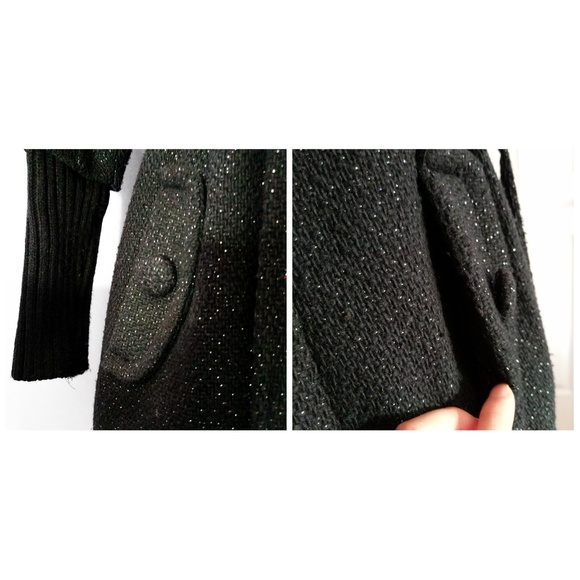 Vintage Cotton Blend Belted Jacket - Picture 5 of 13